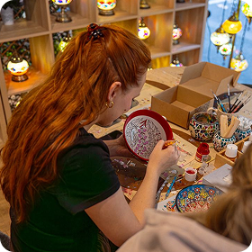 Ceramic Painting Workshop Classes in Salt Lake City