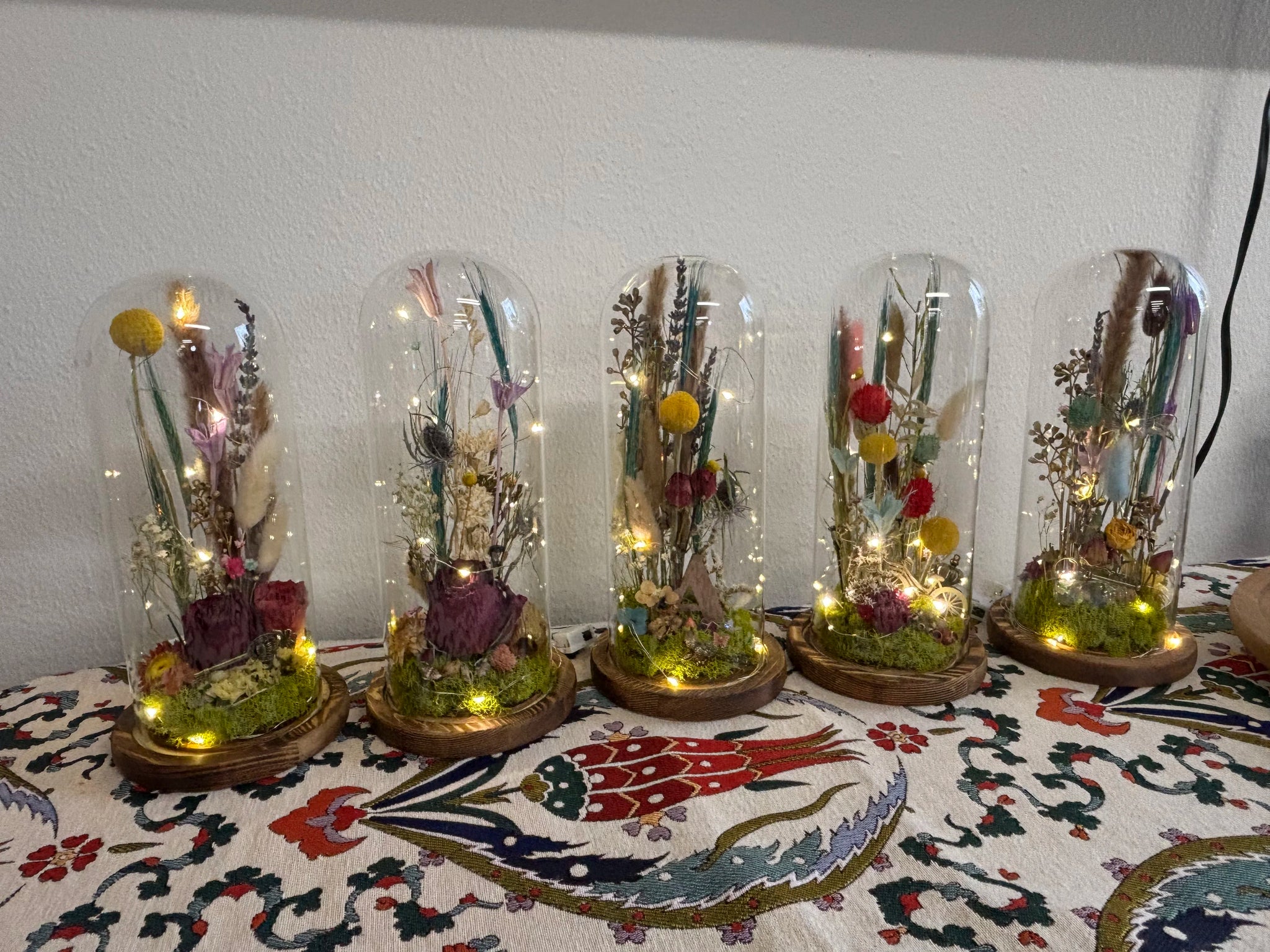 Mosaic lamp design