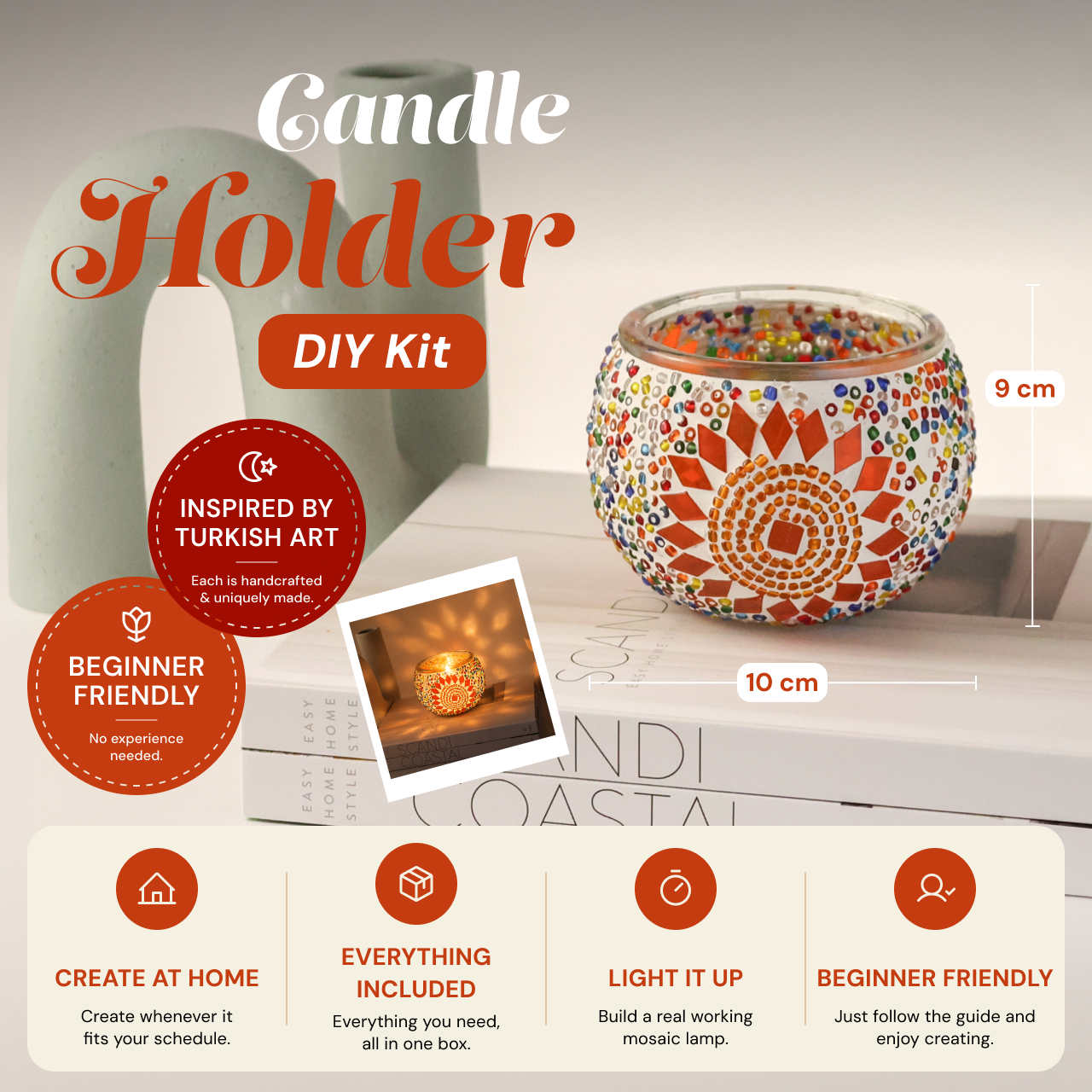 Candle Holder DIY Kit
