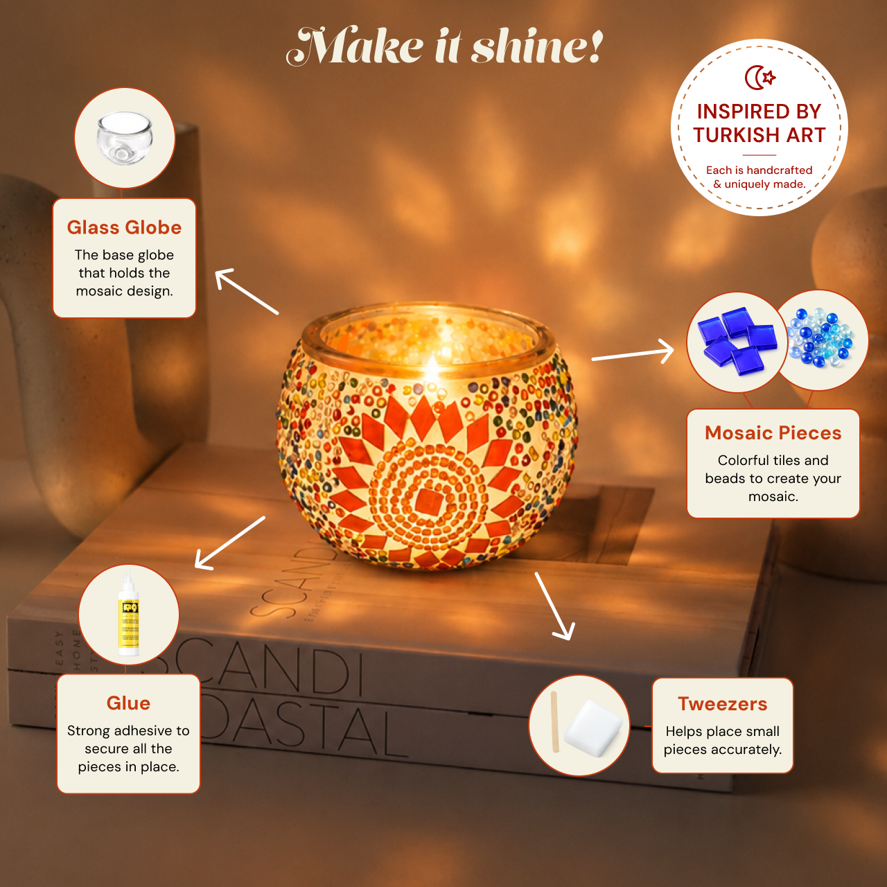 Candle Holder DIY Kit