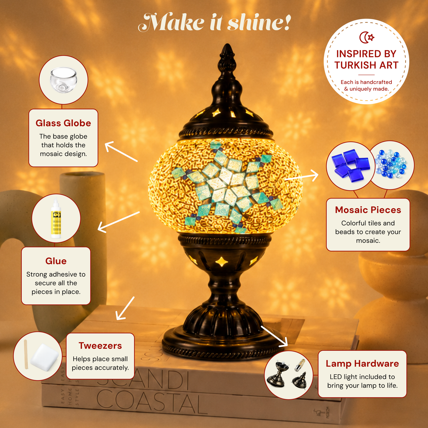 Table Lamp Christmas Collection DIY Kit