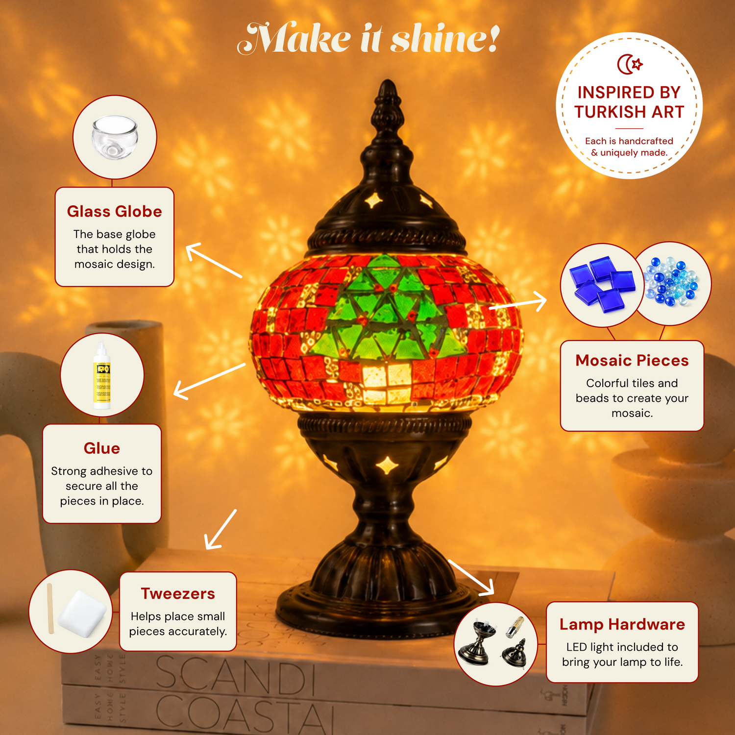 Table Lamp Christmas Collection DIY Kit