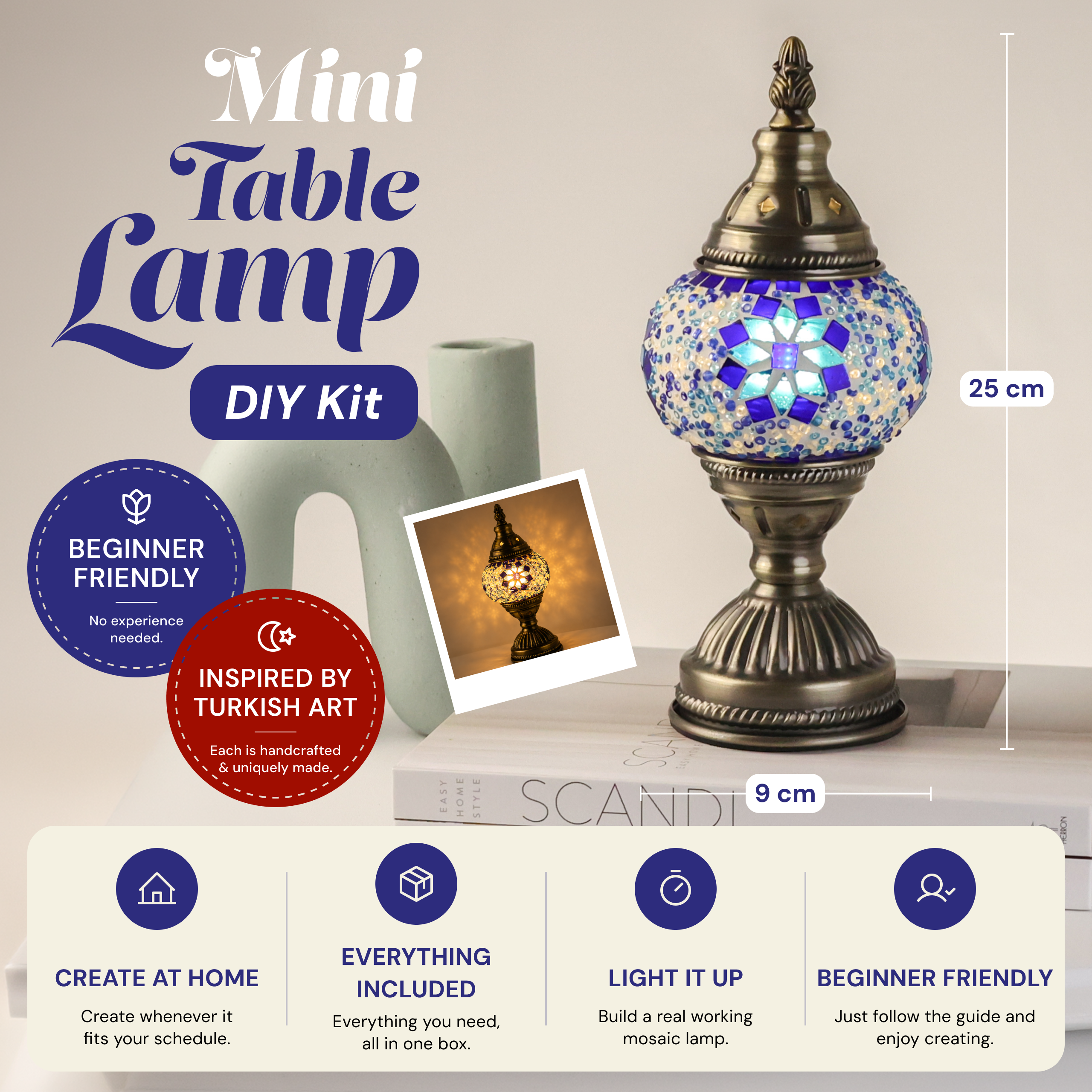 Mini Table Lamp DIY Kit
