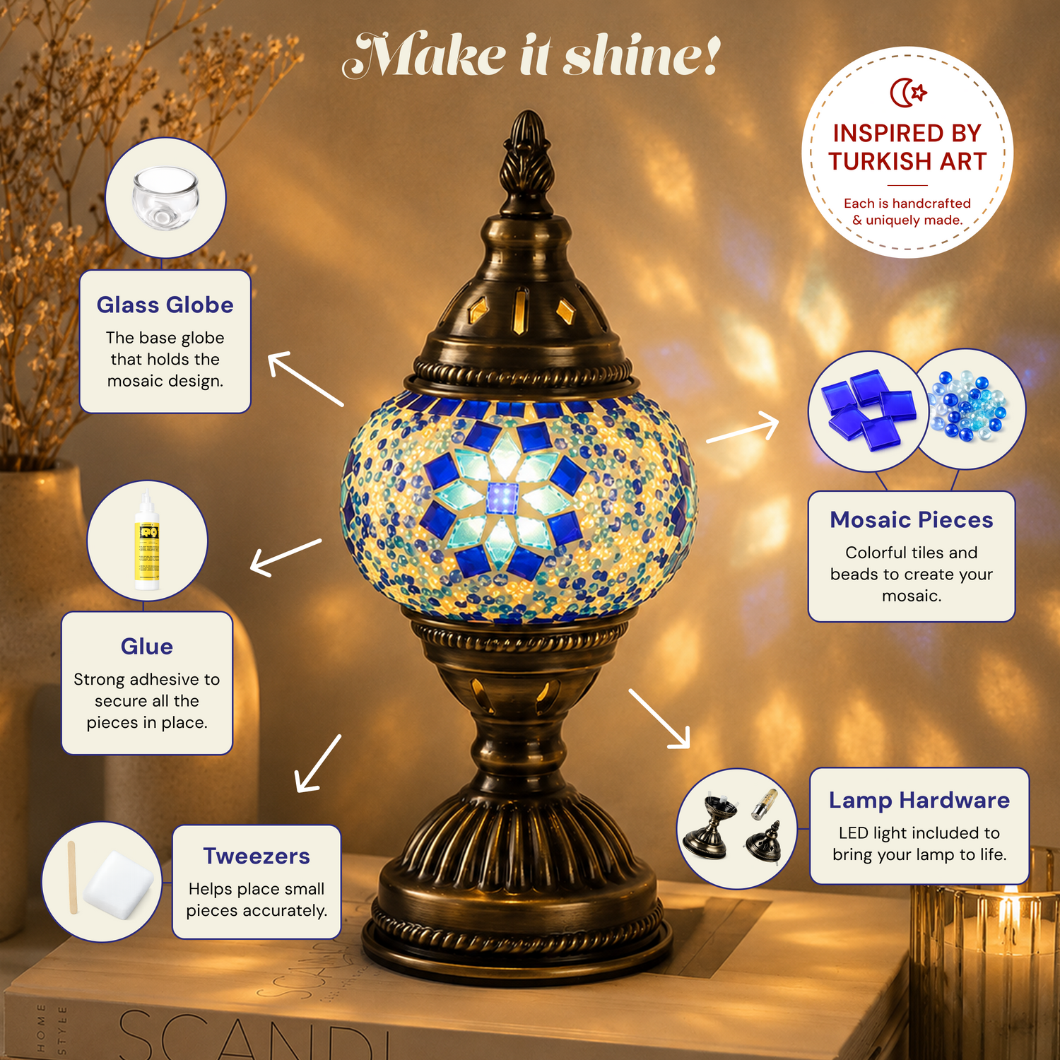 Mini Table Lamp DIY Kit