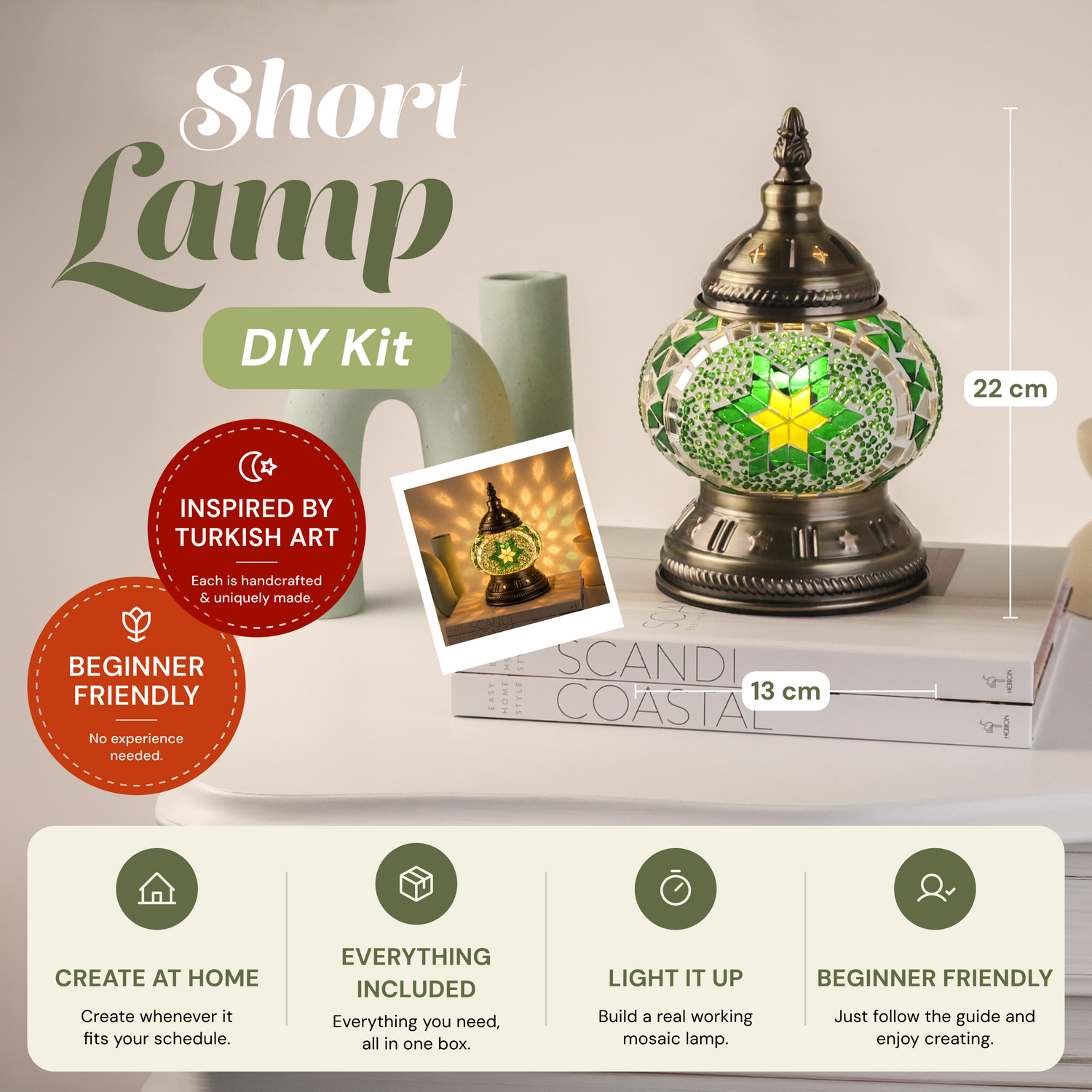Short Table Lamp DIY Kit