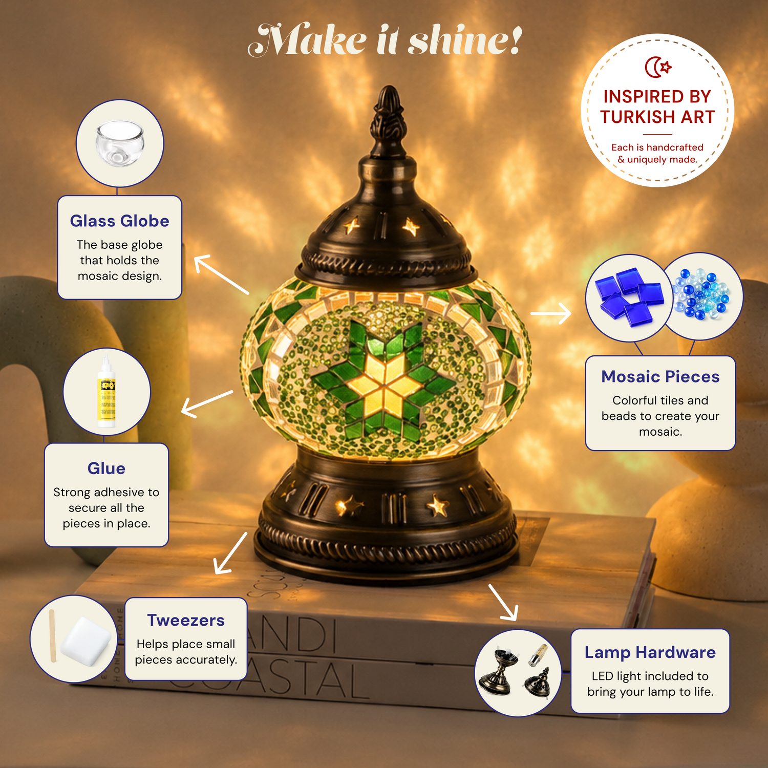 Short Table Lamp DIY Kit